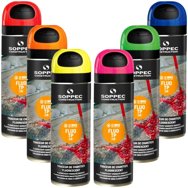 SOPPEC FLUO T.P. Farba do znakowania 500 ml