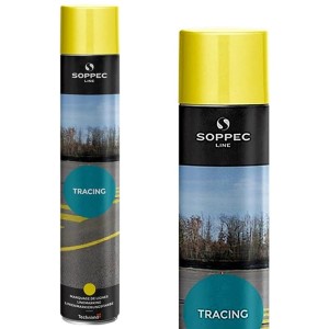 SOPPEC TRACING Farba do malowania linii żółta 750ml 1szt.