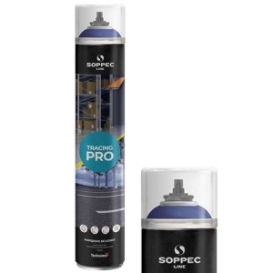 Farba marker niebieski Tracing Pro do znakowania linii 750ml Soppec 152001