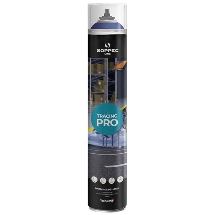 Farba marker niebieski Tracing Pro do znakowania linii 750ml