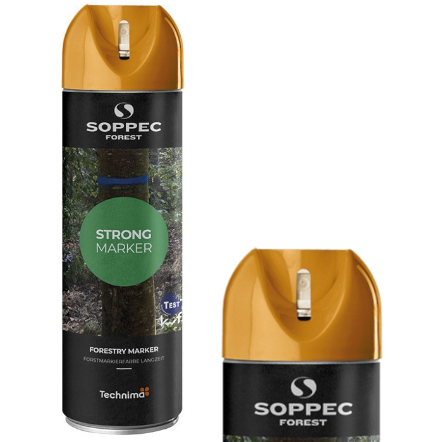Farba Spray pomarańczowa do znakowania drzew STRONG MARKER 500ml SOPPEC 131706