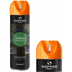  Farba Spray pomarańczowa do znakowania drzew STRONG MARKER 500ml SOPPEC 131706