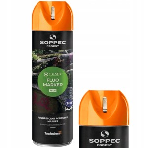 Farba pomarańczowa do znakowania drzew Fluo Marker 500ml Soppec 131316