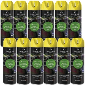 Farba do znakowania FLUO MARKER żółta 500ml 12szt. SOPPEC