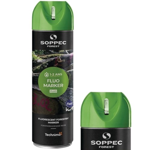 Farba do znakowania FLUO MARKER zielona 500ml SOPPEC