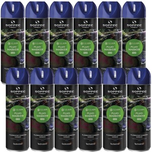 Farba do znakowania FLUO MARKER niebieska 500ml 12szt. SOPPEC