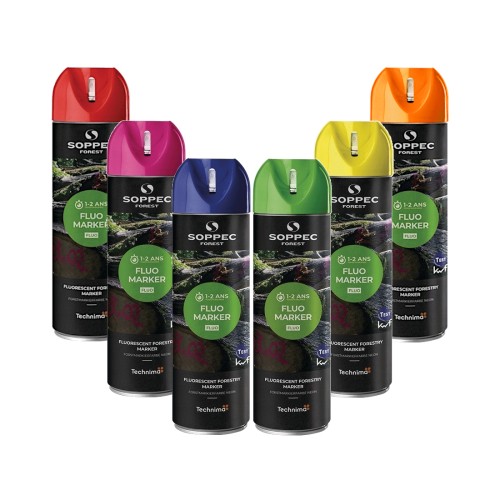 Farba do znakowania FLUO MARKER mix kolorów 500ml  SOPPEC