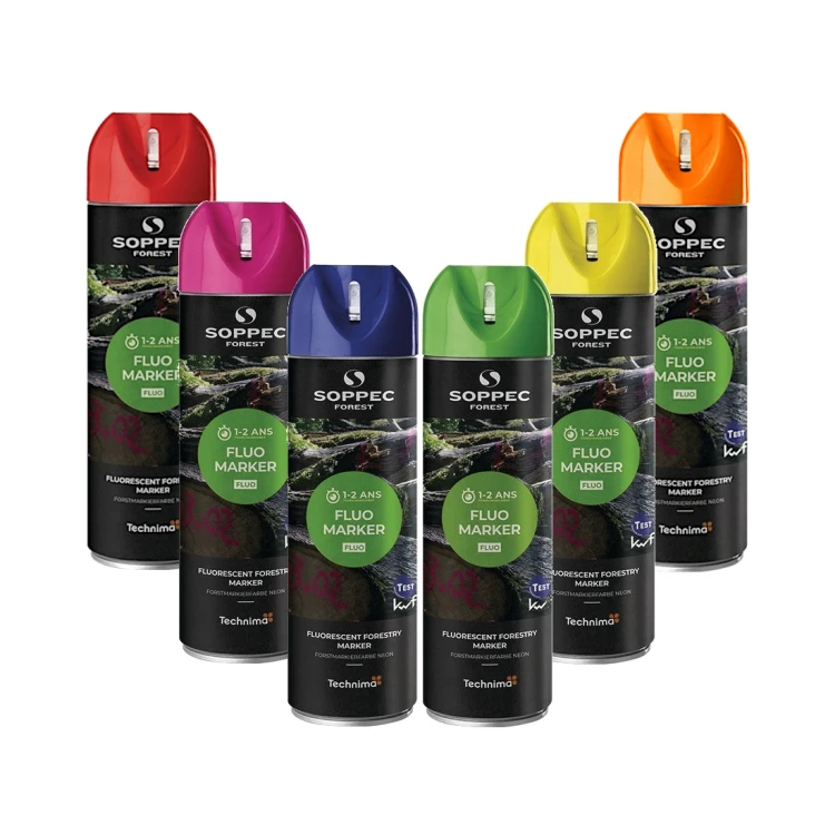 Farba do znakowania FLUO MARKER mix kolorów 500ml  SOPPEC