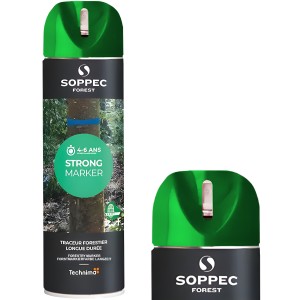 Farba Spray zielona do znakowania drzew STRONG MARKER 500ml SOPPEC 131705