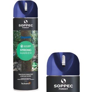  Farba Spray niebieska do znakowania drzew STRONG MARKER 500ml SOPPEC 131701