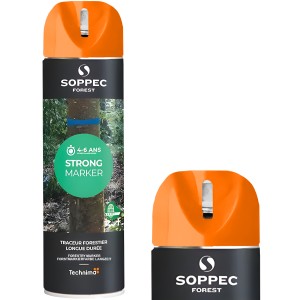  Farba Spray pomarańczowa do znakowania drzew STRONG MARKER 500ml SOPPEC 131706