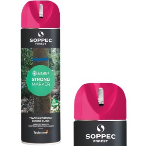  Farba Spray różowa do znakowania drzew STRONG MARKER 500ml SOPPEC 131709