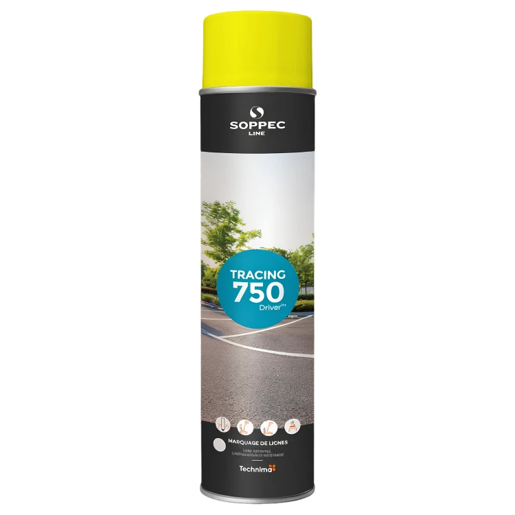 SOPPEC Farba do znakowania linii żółta TRACING 750ml 151802