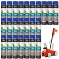 SOPPEC Farba spray do znakowania linii niebieska TRACING 750ml 151801 24 sztuki + wózek