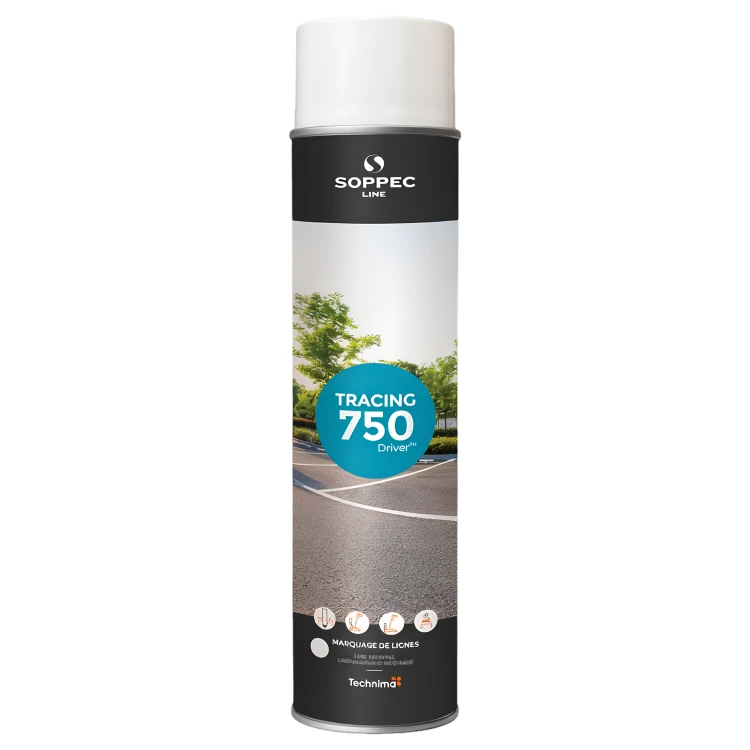 SOPPEC Farba do znakowania linii biała TRACING 750ml 151800