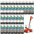 SOPPEC Farba spray do znakowania linii biała TRACING 750ml 151800 24 sztuki + wózek