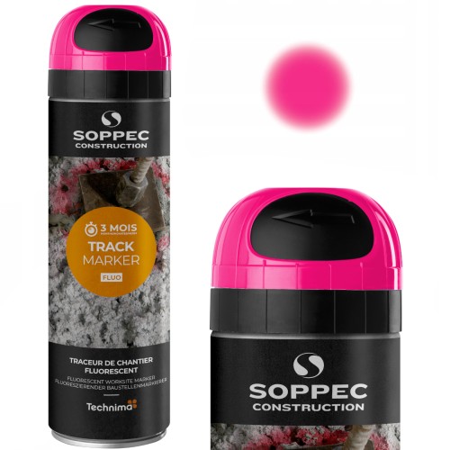 Farba do znakowania TRACK MARKER różowa 500 ml SOPPEC