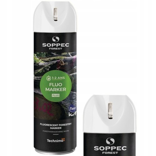 Farba spray biała do znakowania drzew Fluo Marker 500ml Sopec 131300