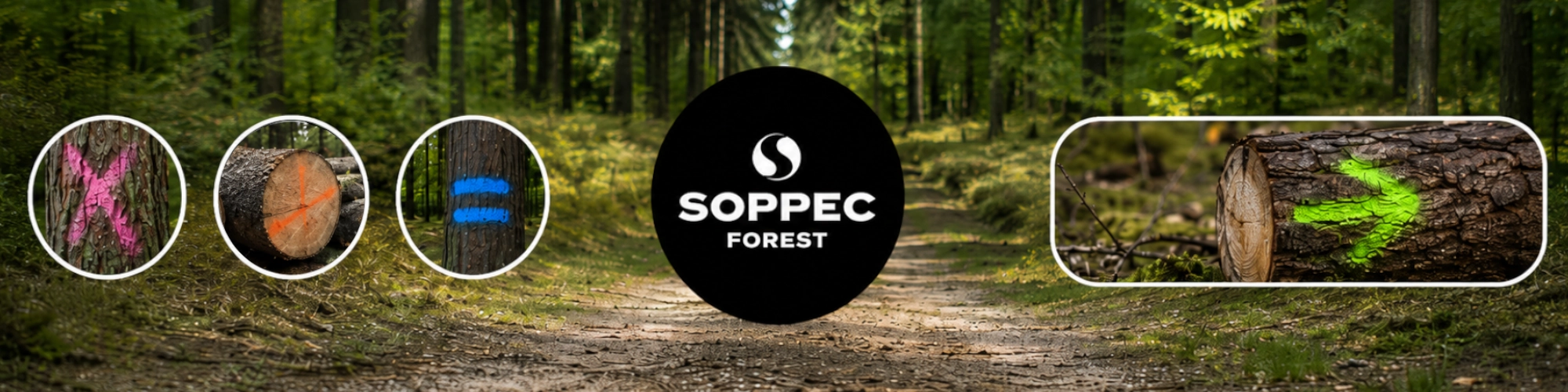 Linia Soppec Forest – farby do znakowania drewna